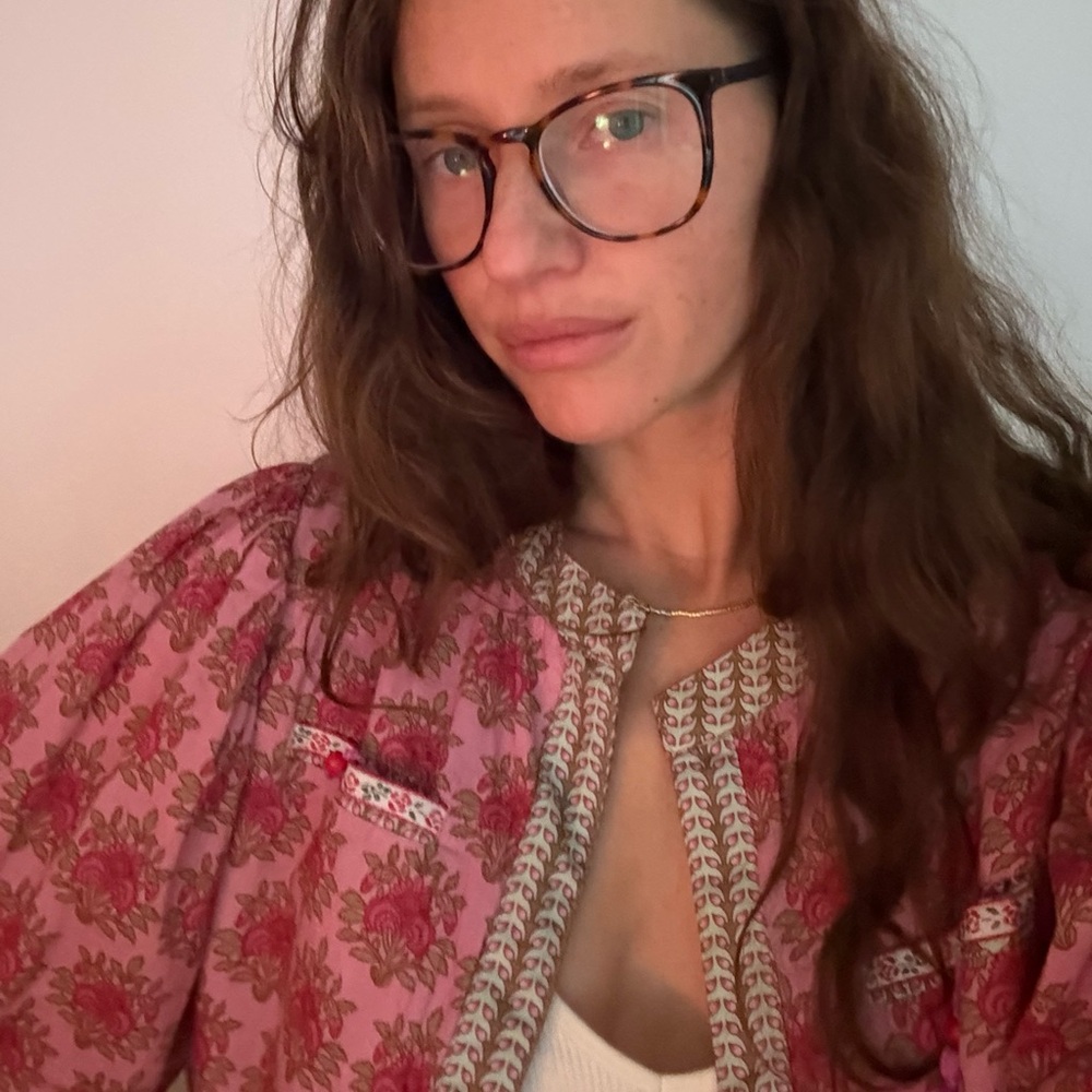 Bohemian Pink Blouse for Women